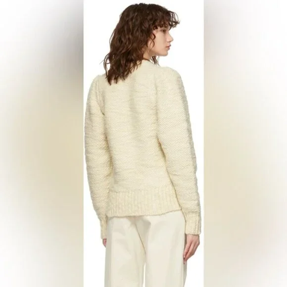 NWT Isabel Marant Off-White Wool Sybille Sweater38